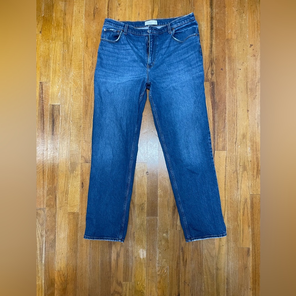 Abercrombie & Fitch The 90’s Straight Ultra High Rise 33 16L